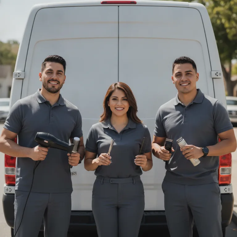 Cabeleireiro de Luxo equipe em Itaborai